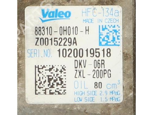 Used AC compressor AC compressor PEUGEOT 107 (PM_, PN_) 1.0 (68 hp) 36638672 36638672
