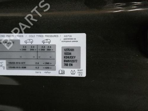 Climate control CITROËN DS3 (SA_) 1.6 HDi 90 | BP36620981I5 - Image 23