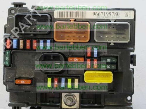Fuse box CITROËN C3 II (SC_) 1.6 HDi | BP36630074E1 - Image 9