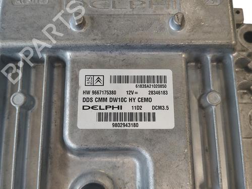 Engine control unit (ECU) PEUGEOT 508 I (8D_) 2.0 HDi Hybrid4 AWC | BP36605997M57 - Image 2