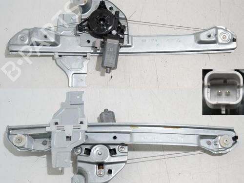 Front right window mechanism CITROËN C3 III (SX) 1.2 VTi 68 | BP36637340C23 - Image 5