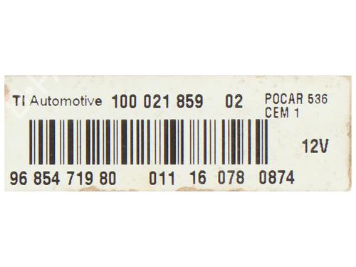 Injection pump CITROËN C3 II (SC_) 1.0 VTi 68 | BP36635921M78 - Image 6