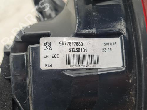 Used Left taillight Left taillight PEUGEOT 208 I (CA_, CC_) 1.2 VTI 82 (82 hp) 36639378 36639378