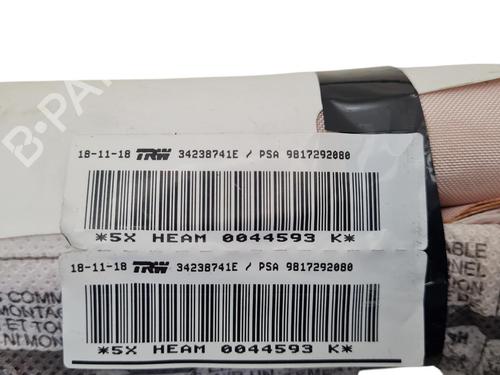 Højre gardin airbag Højre gardin airbag CITROËN BERLINGO (ER_, EC_) 1.2 PureTech 110 (110 hp) 36635916 36635916