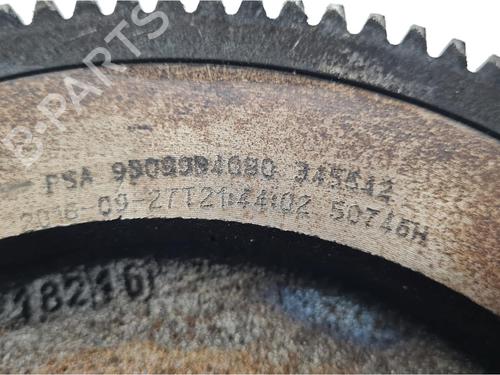 Flywheel PEUGEOT 2008 I (CU_) 1.2 VTi | BP36639406M101 - Image 3