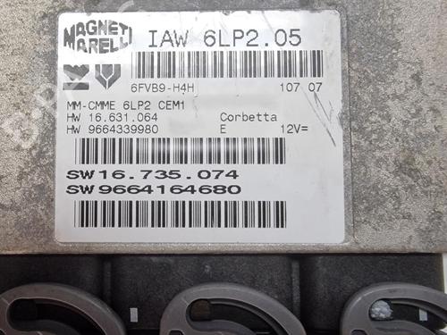 Engine control unit (ECU) CITROËN C4 Coupe (LA_) 1.4 16V | BP36606198M57 - Image 3