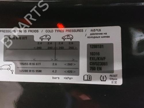 Climate control CITROËN DS3 (SA_) 1.6 HDi 90 | BP36625807I5 - Image 28