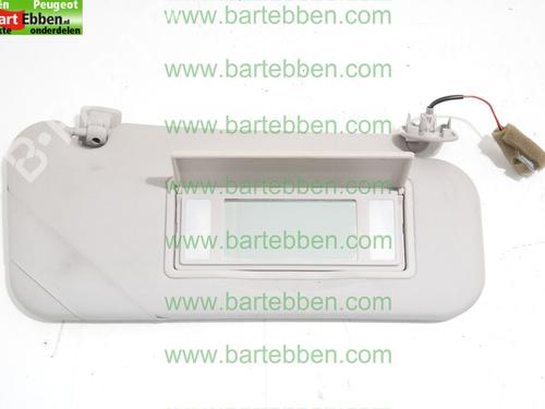 Right sun visor CITROËN C5 II (RC_) 2.0 16V (RCRFJB, RCRFJC) | BP36627050I2 - Image 54