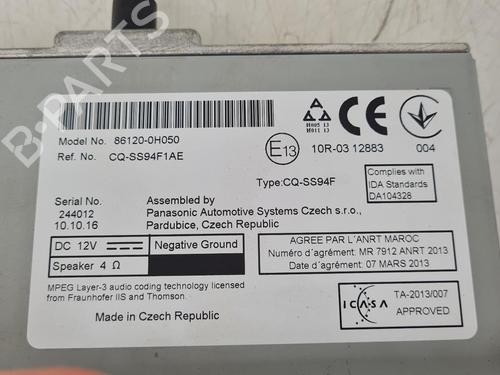 Radio PEUGEOT 2008 I (CU_) 1.2 VTi | BP36639438E6 - Image 4