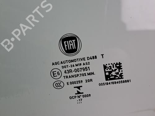 Dør rude ventre foran Dør rude ventre foran FIAT 500X (334_) 1.6 D Multijet (334AXA1B, 334AXA11) (120 hp) 37392872 37392872