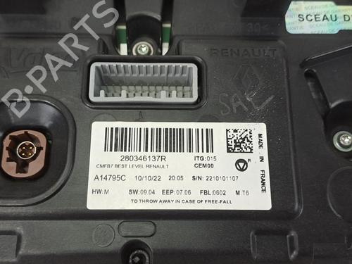 Display RENAULT CLIO V (B7_) 1.5 Blue dCi 100 (B7AD) | BP37746990C48 - Image 2