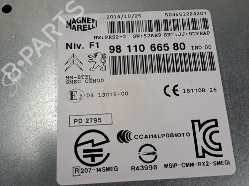Radio PEUGEOT 2008 I (CU_) 1.6 HDi | BP37399055E6 - Image 3