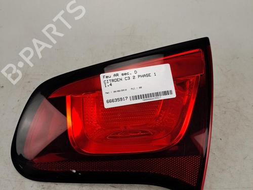 Right tailgate light CITROËN C3 II (SC_) 1.4 HDi 70 (SC8HZC, SC8HR0, SC8HP4) | BP37383177C80 - Image 2