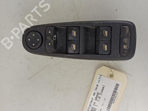 Left front window switch CITROËN C4 Picasso I MPV (UD_) | BP37381526I27 - Image 2