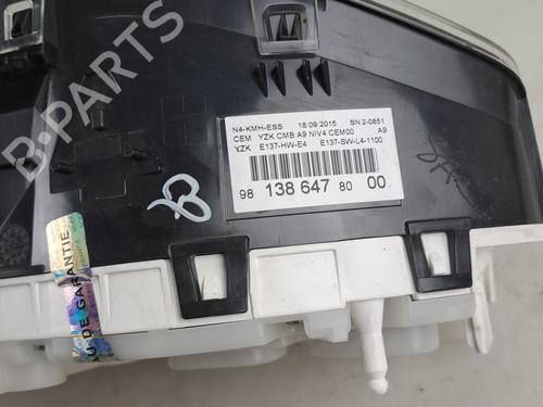 Instrument cluster PEUGEOT 2008 I (CU_) 1.2 VTi | BP37393971C47 - Image 2