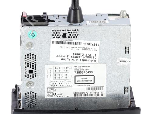 Radio CITROËN JUMPER II Van 2.2 HDi 120 | BP38295690E6 - Image 3