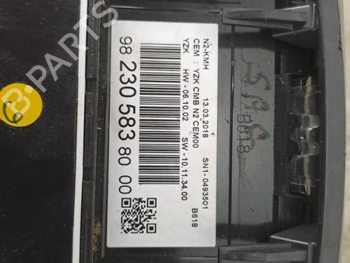 instrument-cluster-citroen-c3-iii-sx-2016-37387470 main image