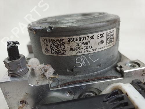 ABS pump CITROËN DS3 (SA_) 1.2 VTi 82 | BP37398125M43 - Image 3