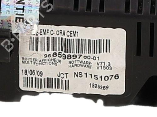 Used Display monitor Display monitor PEUGEOT 207 (WA_, WC_) 1.6 HDi (90 hp) 38604673 38604673