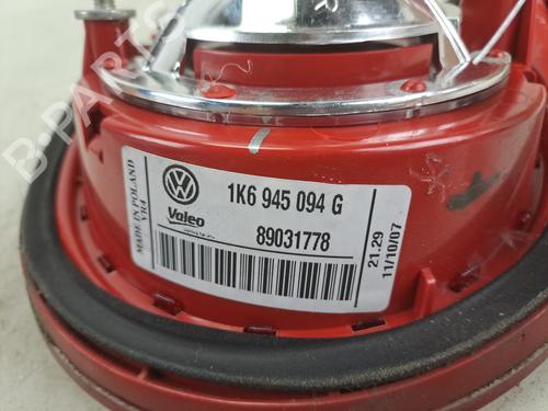 Højre baklys, luke Højre baklys, luke VW GOLF V (1K1) [2003-2010] 37395484 37395484