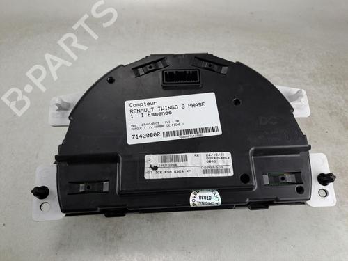 Instrument cluster RENAULT TWINGO III (BCM_, BCA_) | BP37384362C47 - Image 2