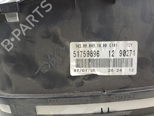 Instrument cluster FIAT PANDA (169_) 1.2 (169.AXB11, 169.AXB1A) | BP37389983C47 - Image 2