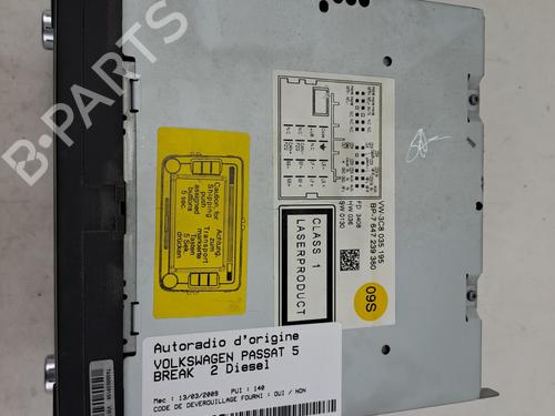 Radio VW PASSAT B6 Variant (3C5) | BP37393898E6 - Image 3
