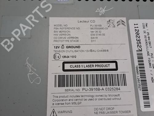 Radio DS DS 4 / DS 4 CROSSBACK (NX_) | BP37395142E6 - Image 2