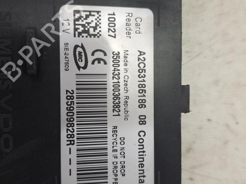 Kortlæser Kortlæser RENAULT SCÉNIC III (JZ0/1_) 1.5 dCi (106 hp) 37386484 37386484