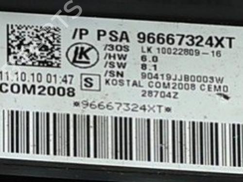 Steering column stalk CITROËN C3 II (SC_) 1.4 HDi 70 (SC8HZC, SC8HR0, SC8HP4) | BP38295996I23 - Image 2