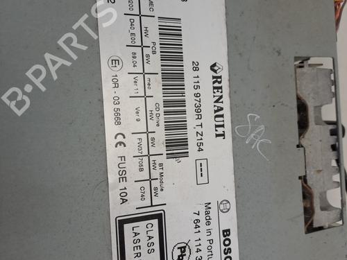 Bilradio Bilradio RENAULT CLIO III Grandtour (KR0/1_) 1.5 dCi (88 hp) 37396885 37396885