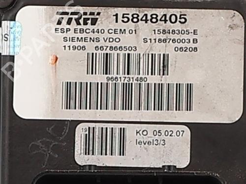 ABS pump PEUGEOT 407 Coupe (6C_) 2.7 HDi | BP40608098M43 - Image 3