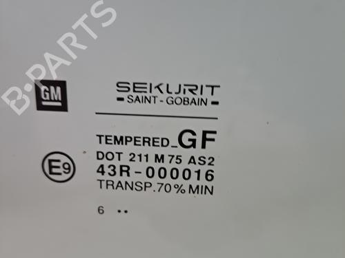 Used Rear right door window Rear right door window 37394358 37394358