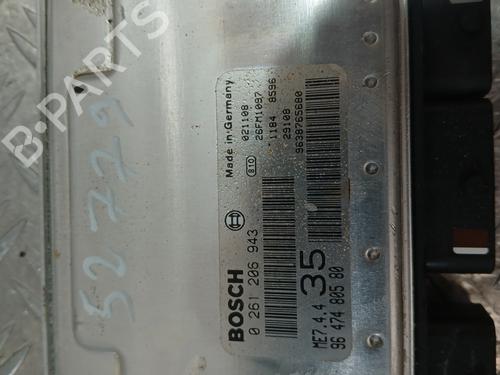 Engine control unit (ECU) PEUGEOT 307 (3A/C) 1.6 16V | BP37365633M57 - Image 3
