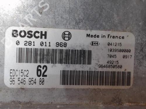 Engine control unit (ECU) PEUGEOT 807 (EB_) 2.0 HDi | BP37360238M57 - Image 2