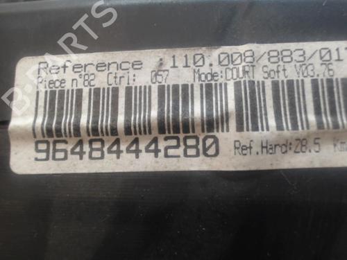 Instrument cluster PEUGEOT 607 (9D, 9U) 2.2 HDi | BP37354540C47 - Image 2
