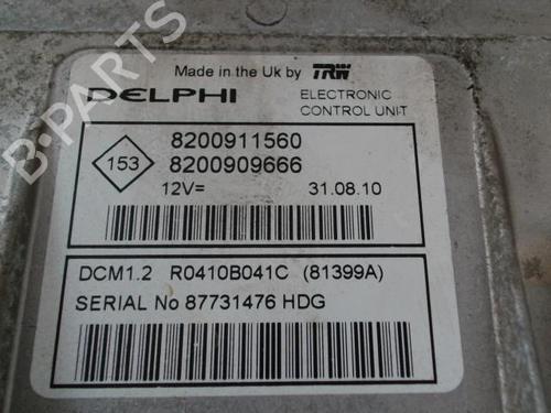 Control unit RENAULT CLIO III Hatchback Van (SB_, SR_) | BP37358804M11 - Image 2
