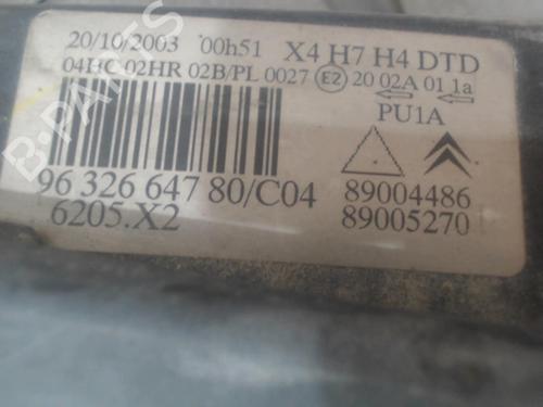 Right headlight CITROËN C5 I (DC_) 2.0 HDi (DCRHZB, DCRHZE) | BP37354892C29 - Image 4