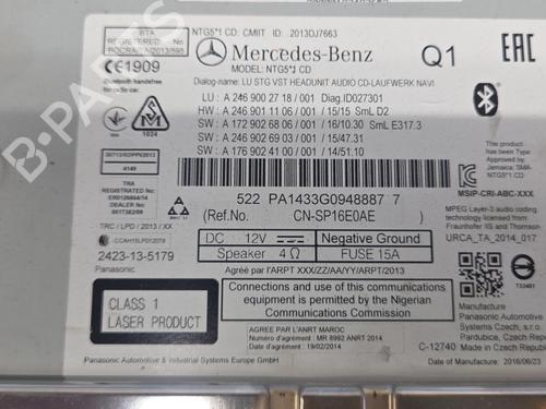 radio-mercedes-benz-a-class-w176-2012-2013-2014-2015-2016-2017-2018-37374736 main image