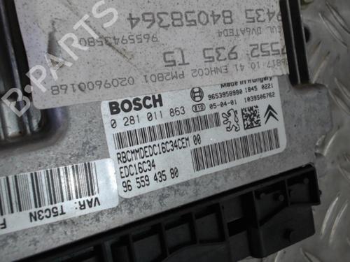 Engine control unit (ECU) PEUGEOT 307 SW (3H) | BP37351702M57 - Image 3