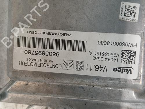 Engine control unit (ECU) CITROËN C3 II (SC_) 1.2 VTi 82 | BP37368255M57 - Image 4