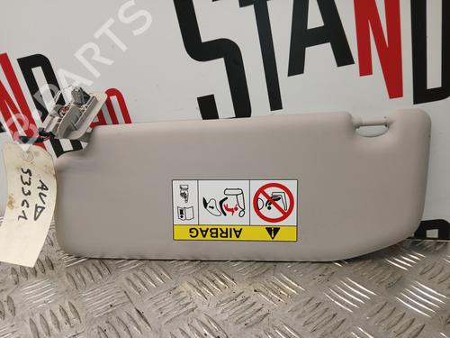 Right sun visor DS DS 3 / DS 3 CROSSBACK (UR_, UC_, UJ_) 1.2 PureTech 130 (URHNSS) | BP37371801I2 - Image 3