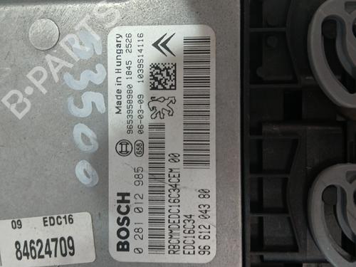 Engine control unit (ECU) PEUGEOT 307 (3A/C) 1.6 HDi 110 | BP37366671M57 - Image 2