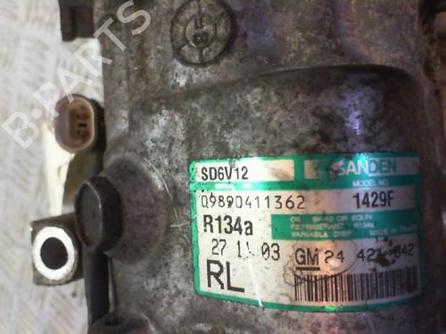 AC compressor OPEL MERIVA A MPV (X03) 1.7 CDTI (E75) | BP37352242M34 - Image 2