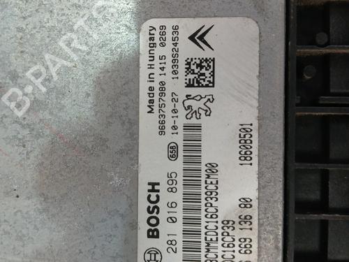 Engine control unit (ECU) PEUGEOT 4007 (VU_, VV_) 2.2 HDi | BP37366479M57 - Image 3