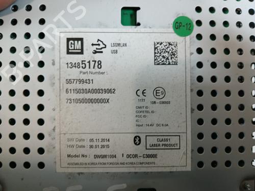 Radio OPEL ADAM (M13) 1.4 | BP37362861E6 - Image 5