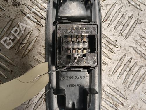 Left front window switch PEUGEOT 208 I (CA_, CC_) 1.4 HDi | BP39388077I27 - Image 3
