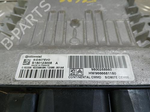 Engine control unit (ECU) PEUGEOT 5008 (0U_, 0E_) 1.6 HDi | BP37363824M57 - Image 2