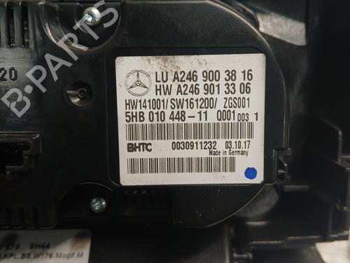 Climate control MERCEDES-BENZ A-CLASS (W176) A 220 d 4-matic (176.005) | BP37369080I5  - Image 7