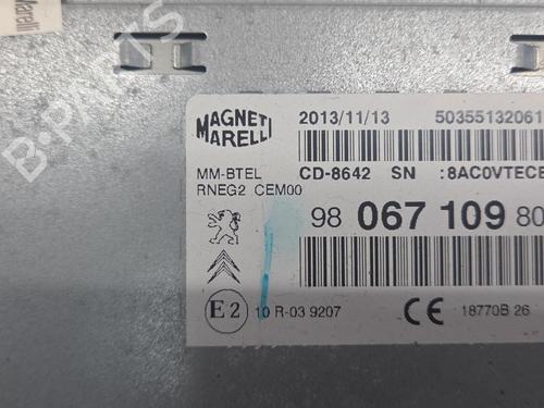 Radio CITROËN C4 II (NC_) 1.6 HDi 115 | BP37373338E6 - Image 3